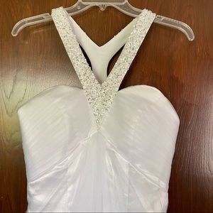 NWOT Beaded & Sequined Wedding Gown